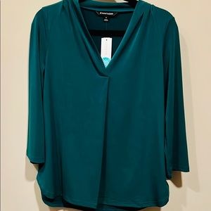 COPY - NWT M green 41 Hawthorn blouse